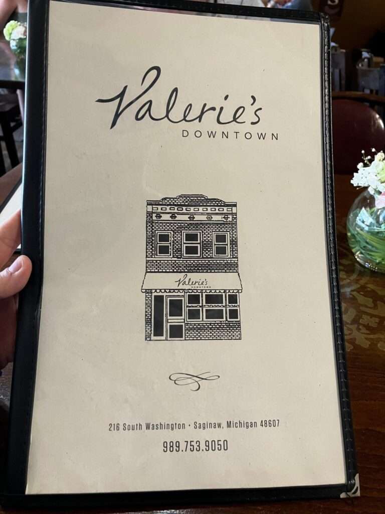 Valerie’s Downtown menu 6